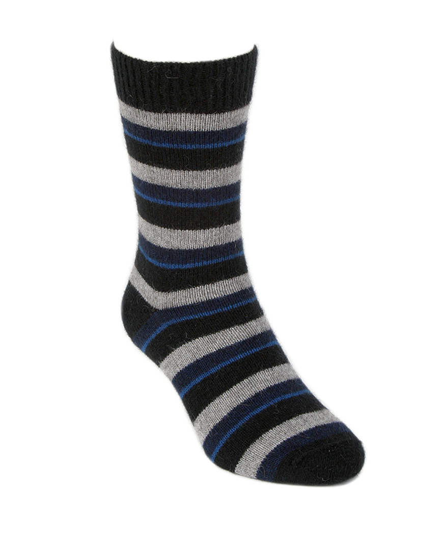 Merino Possum Accent Stripe Sock image 5